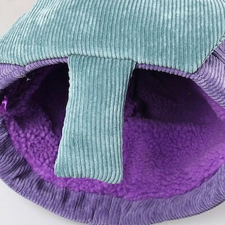 Foto 5 | Juguete Tipo Túnel Para Gatos Huoguo, Grande Y Largo, Plegable, Morado - Venta Internacional.