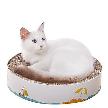 Almohadillas Para Rascar Gatos Sanlin Beans, Cartón Duradero, 33 Cm X 7 Cm - Venta Internacional.
