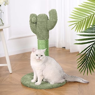 Foto 6 | Rascador Para Gatos Amazon Basics Con Forma De Cactus Con Bola Colgante - Venta Internacional.