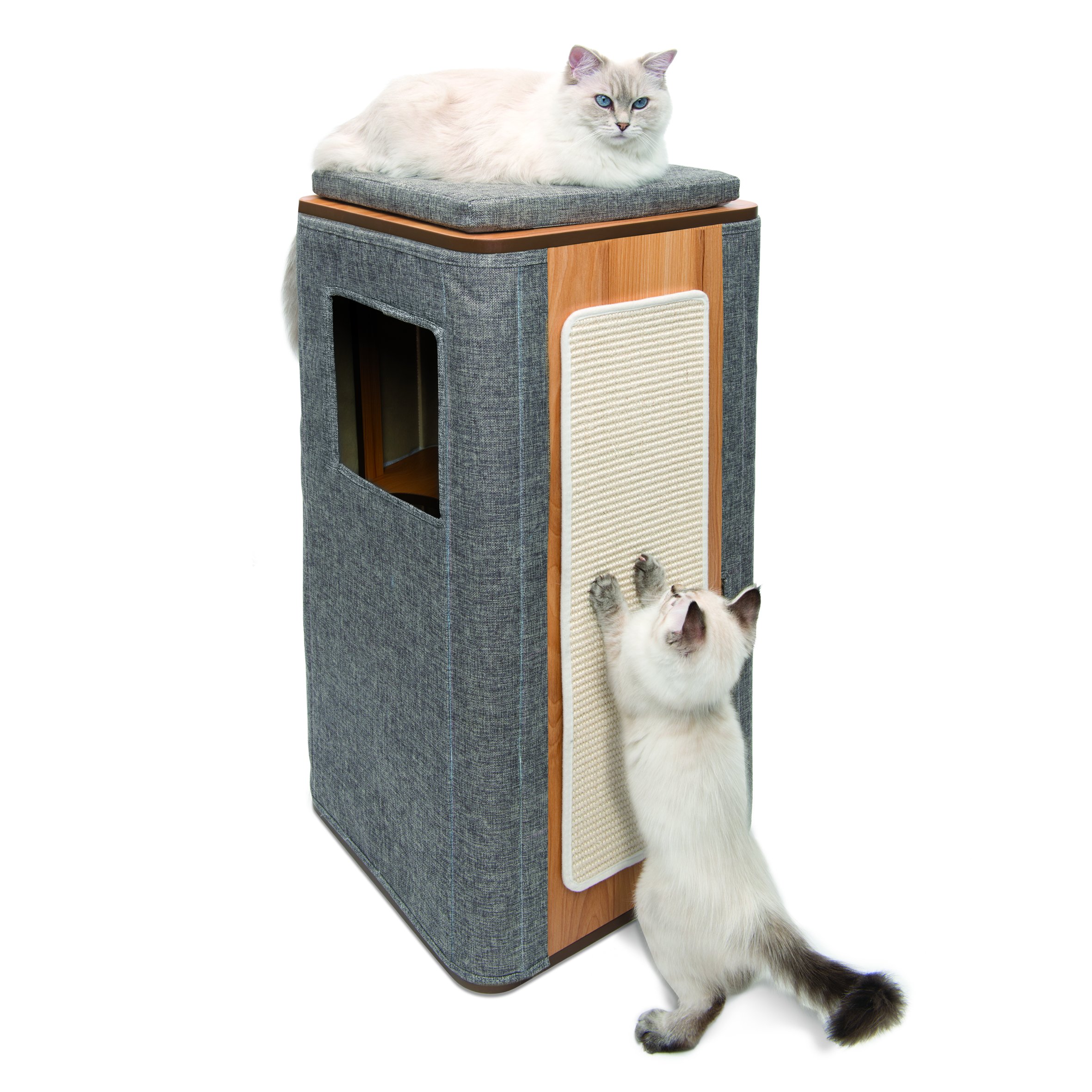 Foto 2 pulgar | Cat Tree Catit Vesper Cubo Cat Tower Stone 52094 - Venta Internacional.