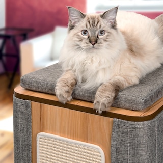 Foto 3 | Cat Tree Catit Vesper Cubo Cat Tower Stone 52094 - Venta Internacional.
