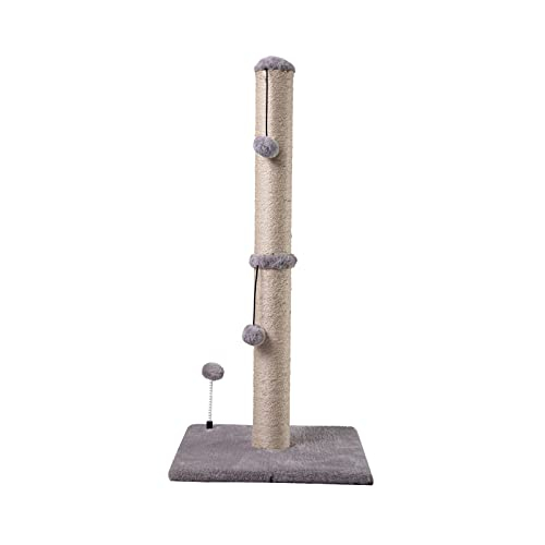 Rascador Para Gatos Mecool Basics Premium, 86 Cm De Alto, Gris - Venta Internacional.