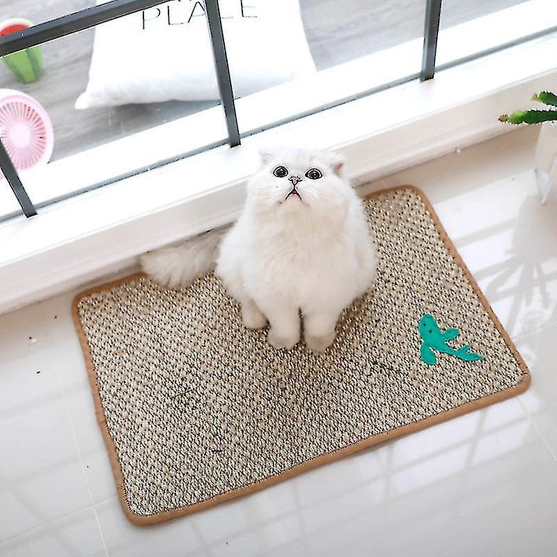 Foto 4 | Alfombrilla Para Mascotas Cat Scratching Pad Xl, De Sisal Resistente Al Desgaste - Venta Internacional.