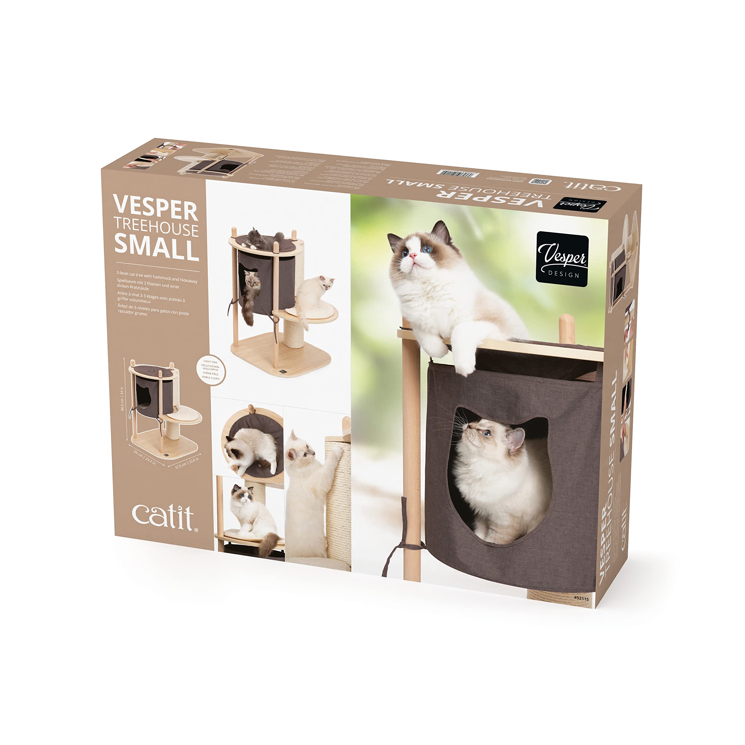 Foto 4 pulgar | Muebles Para Gatos Catit Vesper Treehouse Small - Venta Internacional.