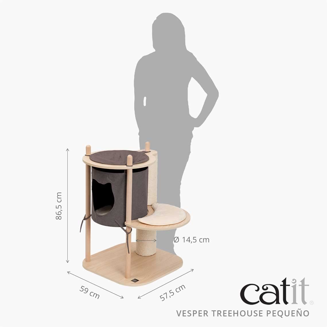 Foto 5 pulgar | Muebles Para Gatos Catit Vesper Treehouse Small - Venta Internacional.