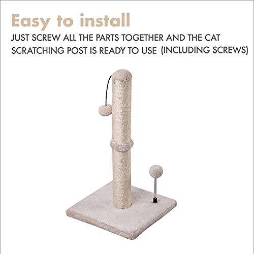 Foto 8 pulgar | Rascador Para Gatos Mecool Basics Premium Basics Beige - Venta Internacional.