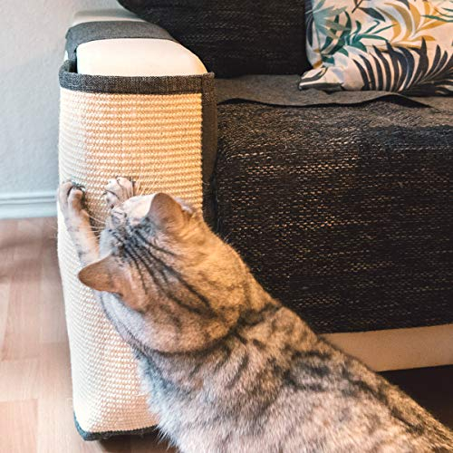 Foto 5 | Protector De Sofá Cat Scratch Mat Navaris Sisal Gris Claro - Venta Internacional.