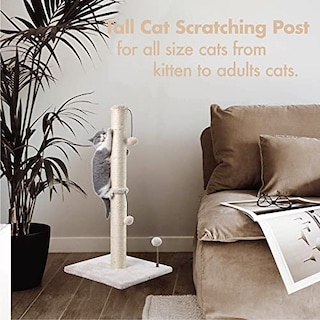 Foto 5 | Rascador Mecool Basics Para Gatos, 86 Cm De Alto, Para Gatitos Y Anuncios - Venta Internacional.