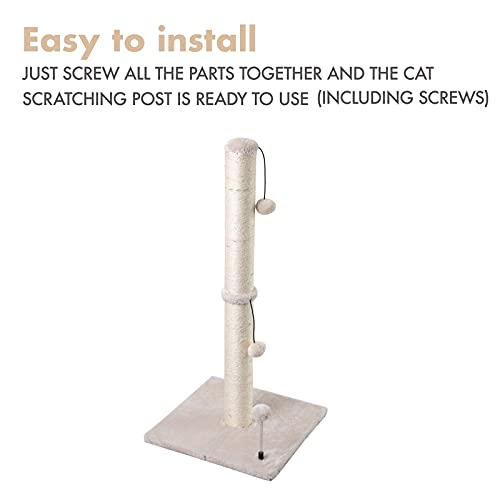 Foto 8 pulgar | Rascador Mecool Basics Para Gatos, 86 Cm De Alto, Para Gatitos Y Anuncios - Venta Internacional.