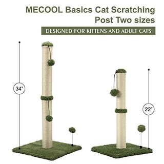 Foto 6 | Rascador Para Gatos Mecool Basics Premium, 86 Cm De Alto, Color Verde - Venta Internacional.