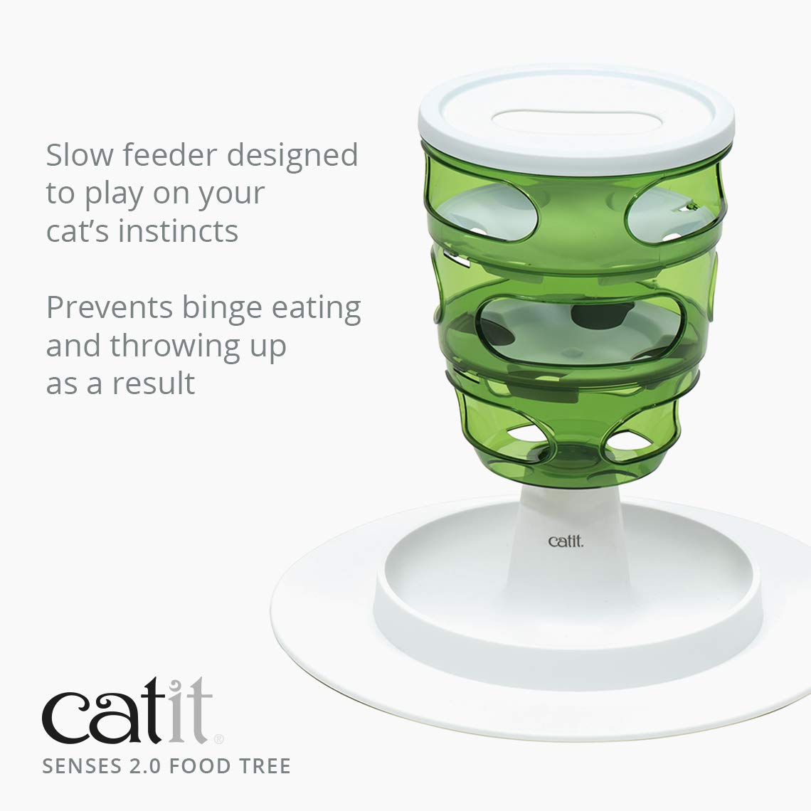 Foto 3 pulgar | Árbol Alimenticio Catit Senses 2.0 De Alimentación Lenta Para Alimentos Secos - Venta Internacional.