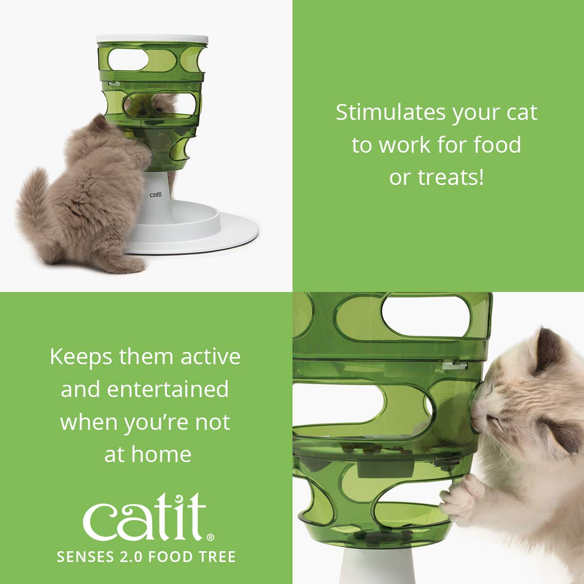 Foto 4 pulgar | Árbol Alimenticio Catit Senses 2.0 De Alimentación Lenta Para Alimentos Secos - Venta Internacional.