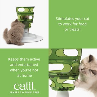 Foto 3 | Árbol Alimenticio Catit Senses 2.0 De Alimentación Lenta Para Alimentos Secos - Venta Internacional.