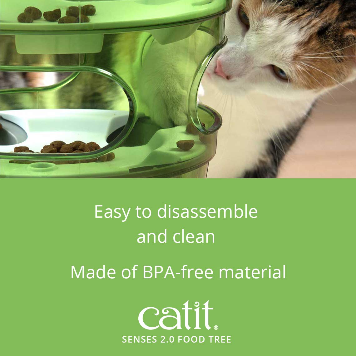 Foto 7 pulgar | Árbol Alimenticio Catit Senses 2.0 De Alimentación Lenta Para Alimentos Secos - Venta Internacional.