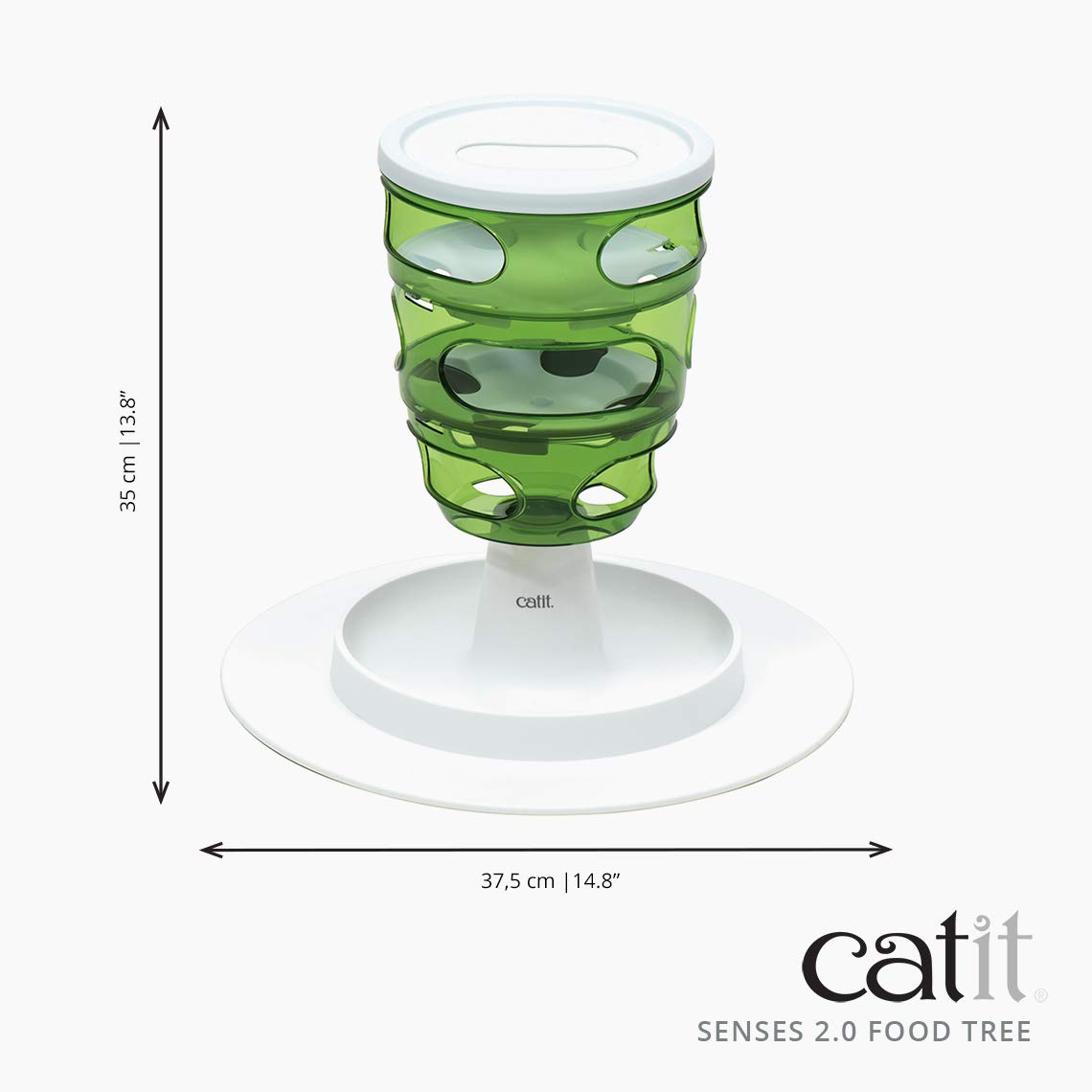 Foto 8 pulgar | Árbol Alimenticio Catit Senses 2.0 De Alimentación Lenta Para Alimentos Secos - Venta Internacional.