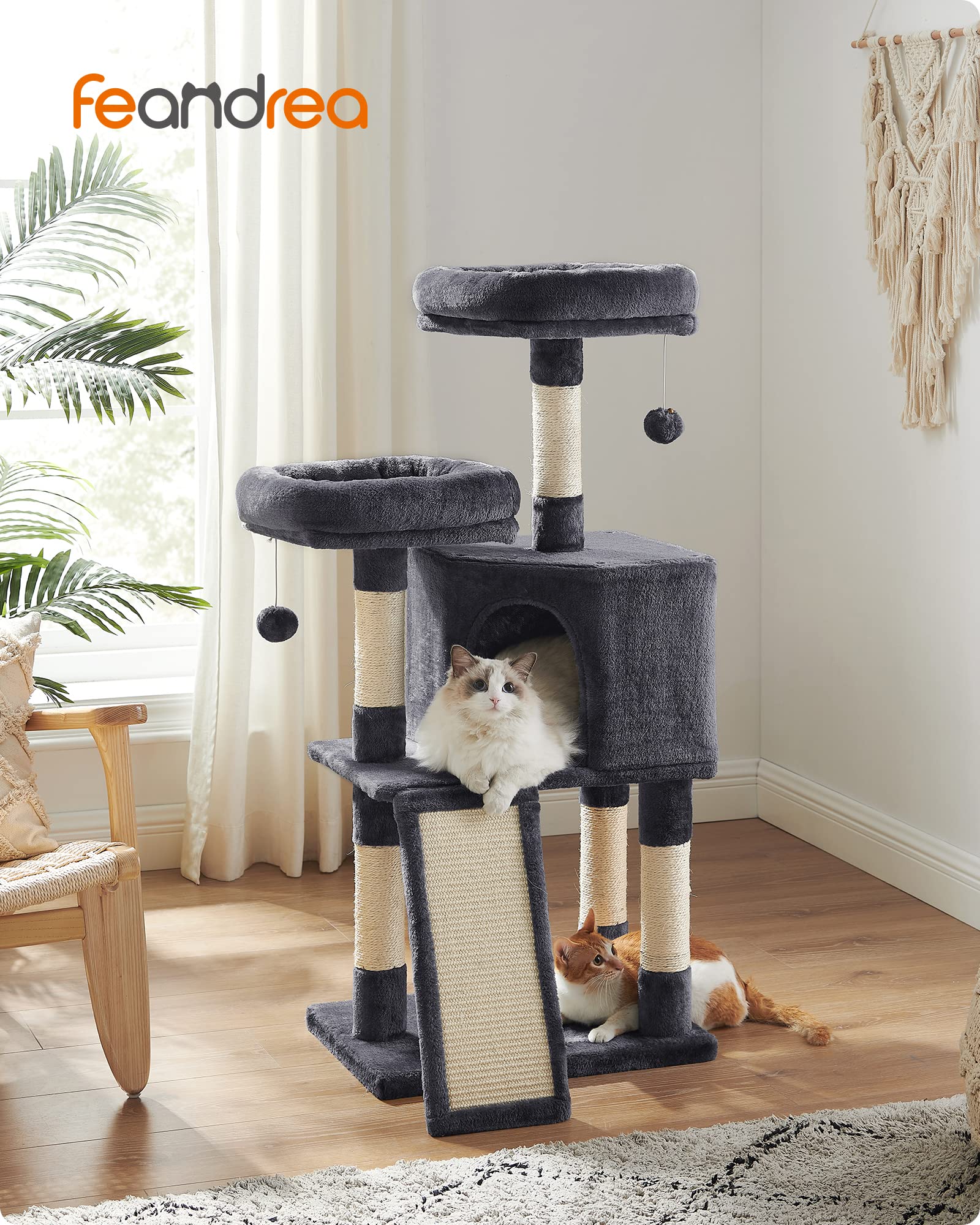 Foto 3 pulgar | Cat Tower Feandrea Cloud Nine Comfort Para Gatos De Interior - Venta Internacional.