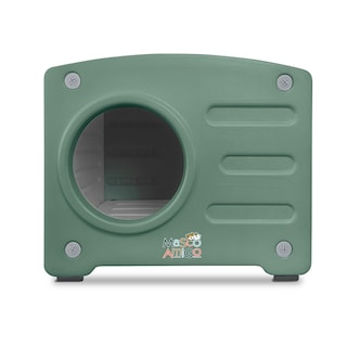 Foto 2 | Casa Para Gatos Con Rascador Mascoamigo Color Verde 56x44x40 Cm
