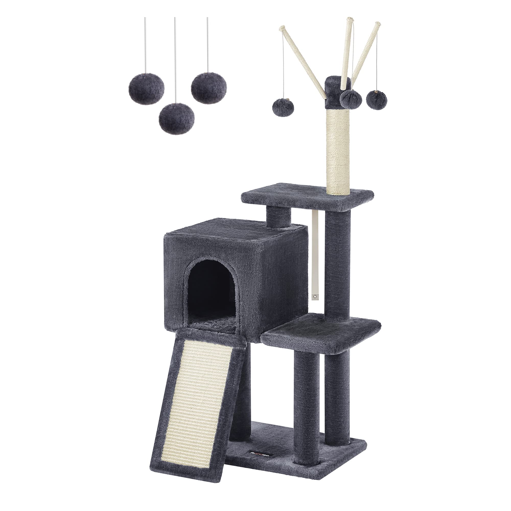 Torre Para Gatos Cat Tree Feandrea Para Gatos De Interior Con Rascador