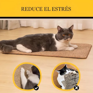 Foto 2 | Tapate Rascador Para Gatos De Sisal Eo Safe Imports Esi-18420 Beige
