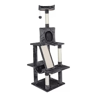 Foto 1 | Mueble Grande Rascador Tipo Árbol P/gatos Sp-3832 Pawffy