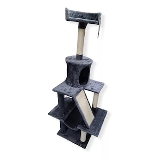 Foto 2 | Mueble Grande Rascador Tipo Árbol P/gatos Sp-3832 Pawffy