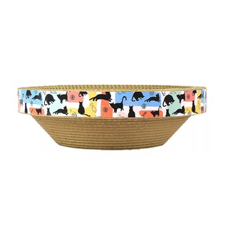 Foto 4 | Rascador Para Gato Belug Circular De 30 Cm En Marrón Resistente Y Ecológico