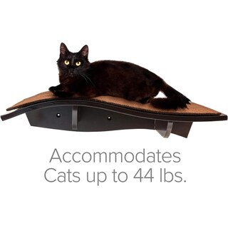 Foto 2 | Percha Para Gatos Cat Shelf Arf Pets, De Madera, Montada En La Pared, 20 X 11 Pulgadas - Venta Internacional.
