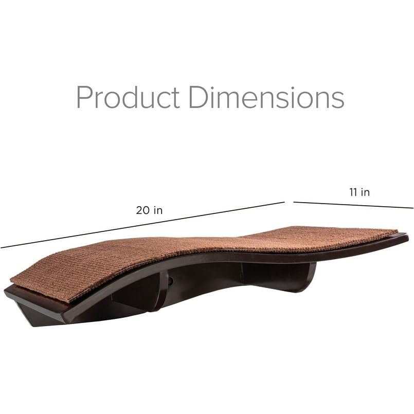 Foto 4 pulgar | Percha Para Gatos Cat Shelf Arf Pets, De Madera, Montada En La Pared, 20 X 11 Pulgadas - Venta Internacional.