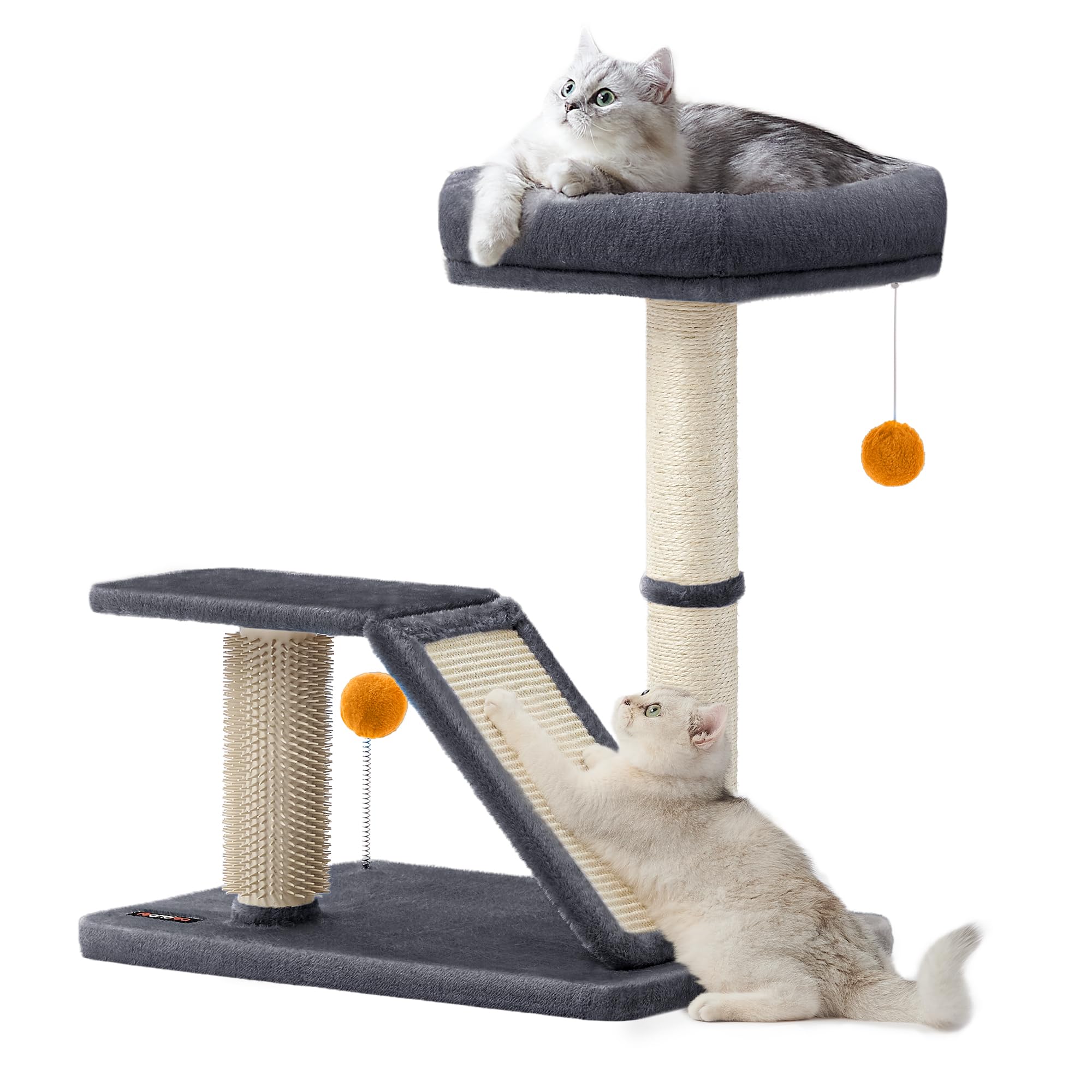 Rascador Multifuncional Para Gatos Feandrea, Gris Oscuro - Venta Internacional.