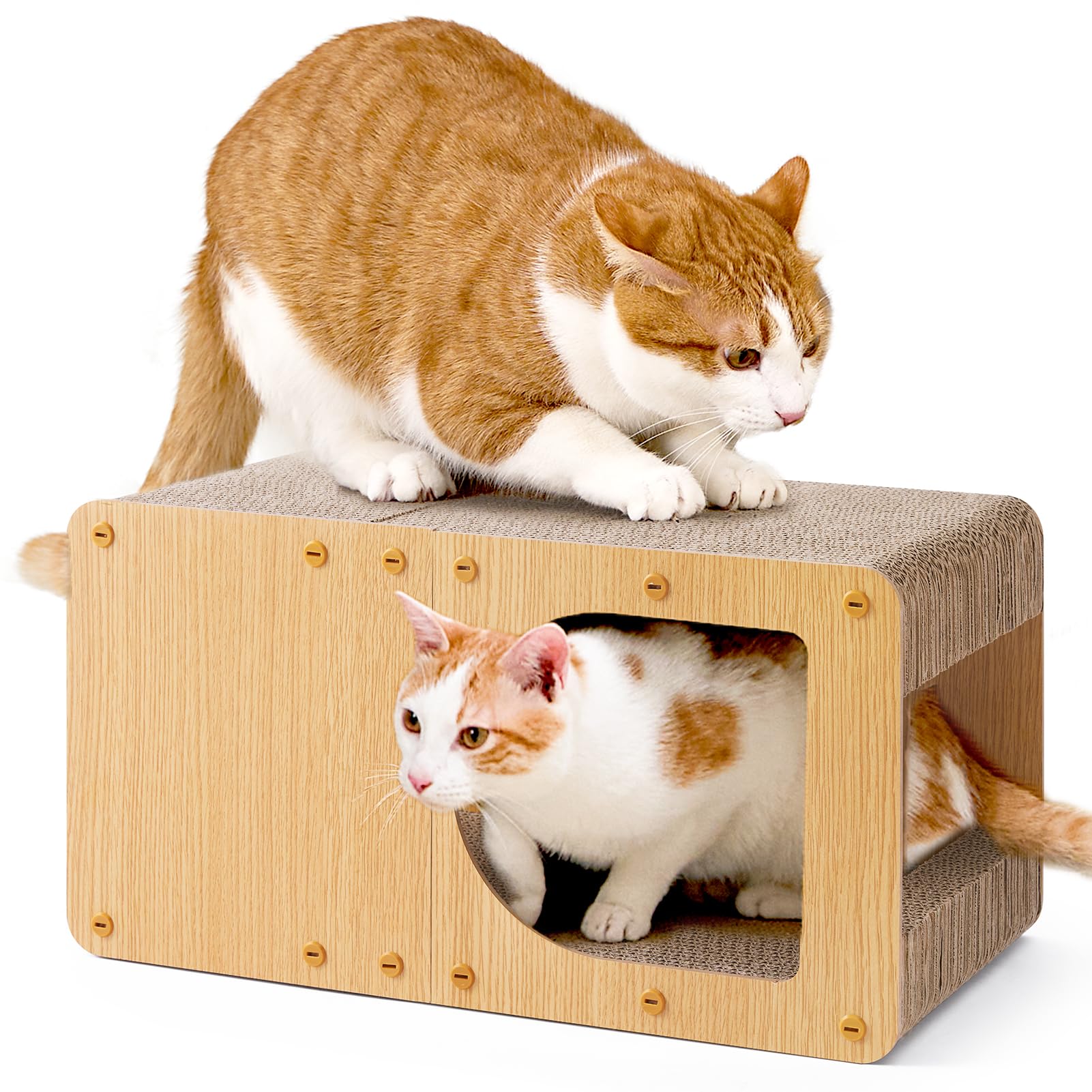 Rascador De Cartón Para Gatos Eheyciga, 50 Cm, Para Gatos De Interior - Venta Internacional.