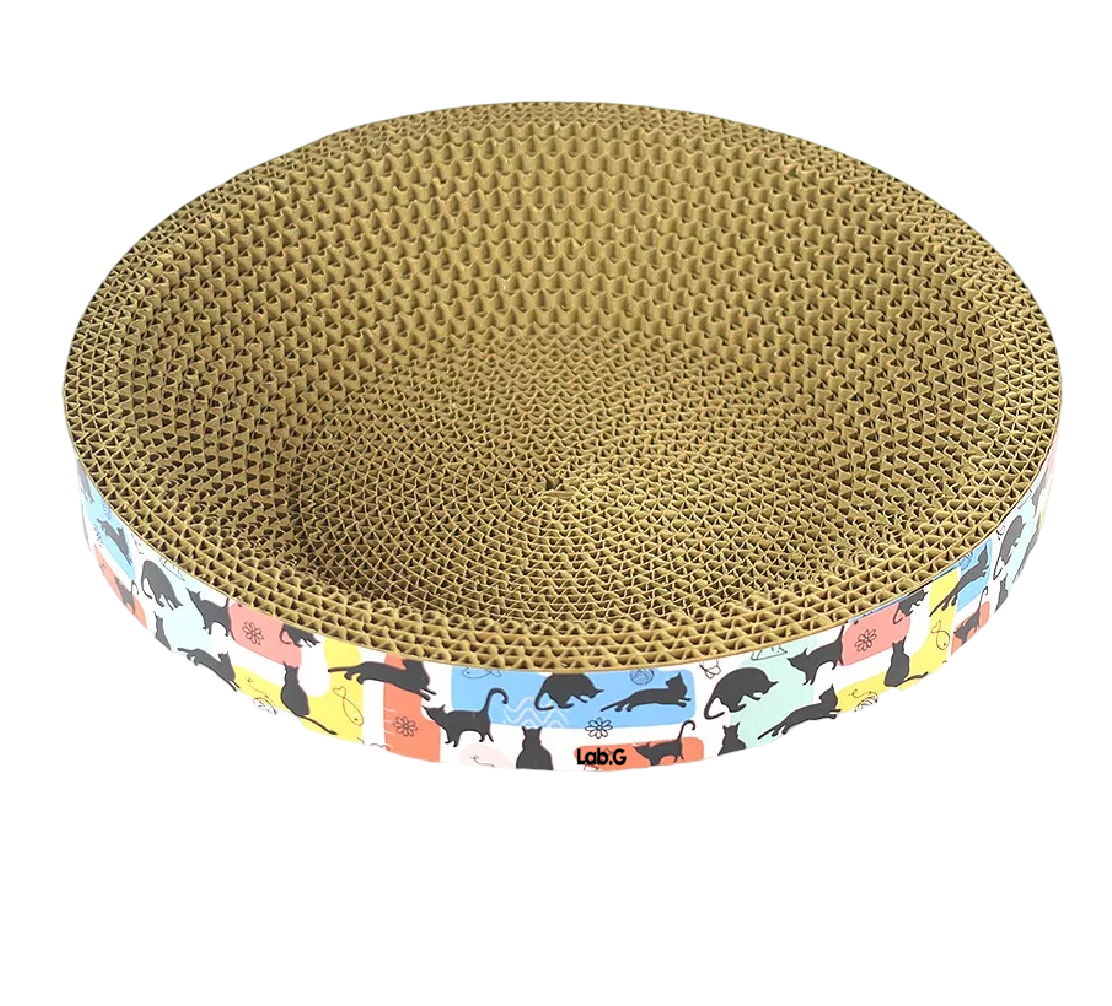 Rascador Para Gato Rascador Cama Circular 30 Cm Marron