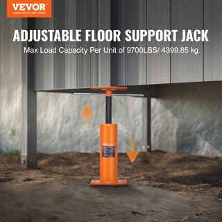 Foto 2 | House Floor Jack Vevor, Paquete De 2 Unidades, 12-16 Cm De Altura, 4399,85 Kg De Carga - Venta Internacional.