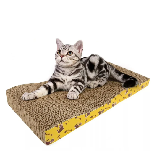 Foto 1 | Rascador Para Gatos Ondulado De Carton Corrugado