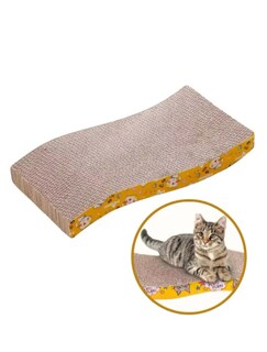 Foto 2 | Rascador Para Gatos Ondulado De Carton Corrugado