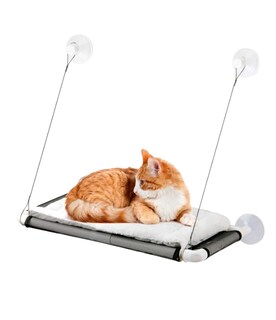 Foto 1 | Hamaca Con Manta Para Colgar En La Ventana De Gato De Ventana
