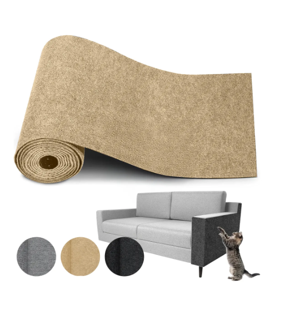 Foto 2 pulgar | Rascador Para Protector Sofa Gato Muebles Torre Arbol 100 Cm Caqui
