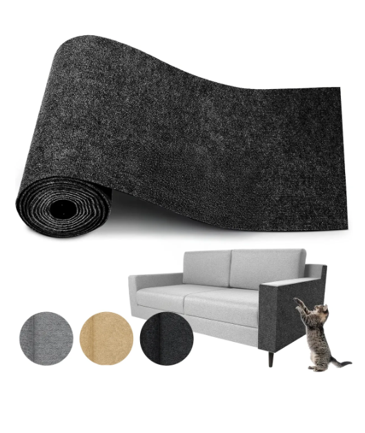 Foto 2 pulgar | Rascador Para Protector Sofa Gato Muebles Torre Arbol 100 Cm Negro