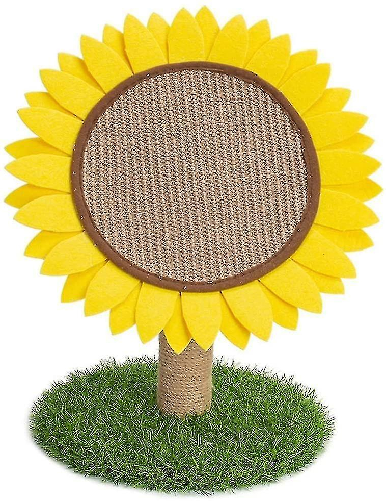 Foto 1 | Tabla Redonda Para Rascar Cat Toys Huoguo Para Gatos, Sisal Y Girasol - Venta Internacional.