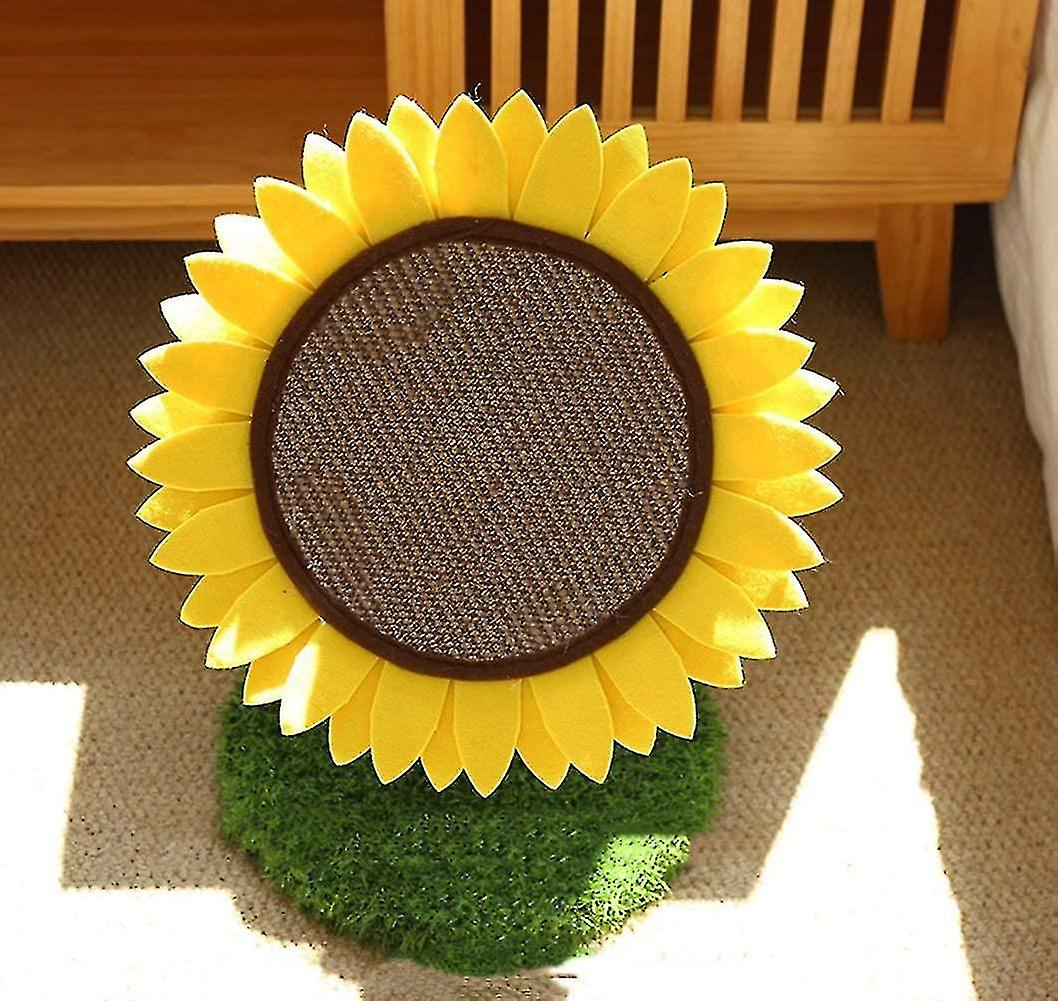 Foto 5 | Tabla Redonda Para Rascar Cat Toys Huoguo Para Gatos, Sisal Y Girasol - Venta Internacional.