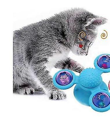Foto 3 pulgar | Molino De Viento Con Cepillo Para Gatos Y Perros Pequeños - Venta Internacional.