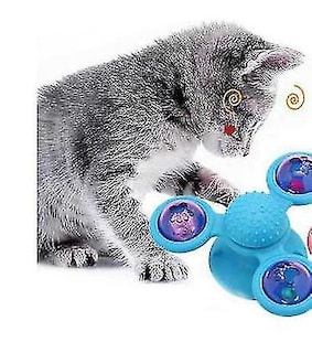 Foto 2 | Molino De Viento Con Cepillo Para Gatos Y Perros Pequeños - Venta Internacional.