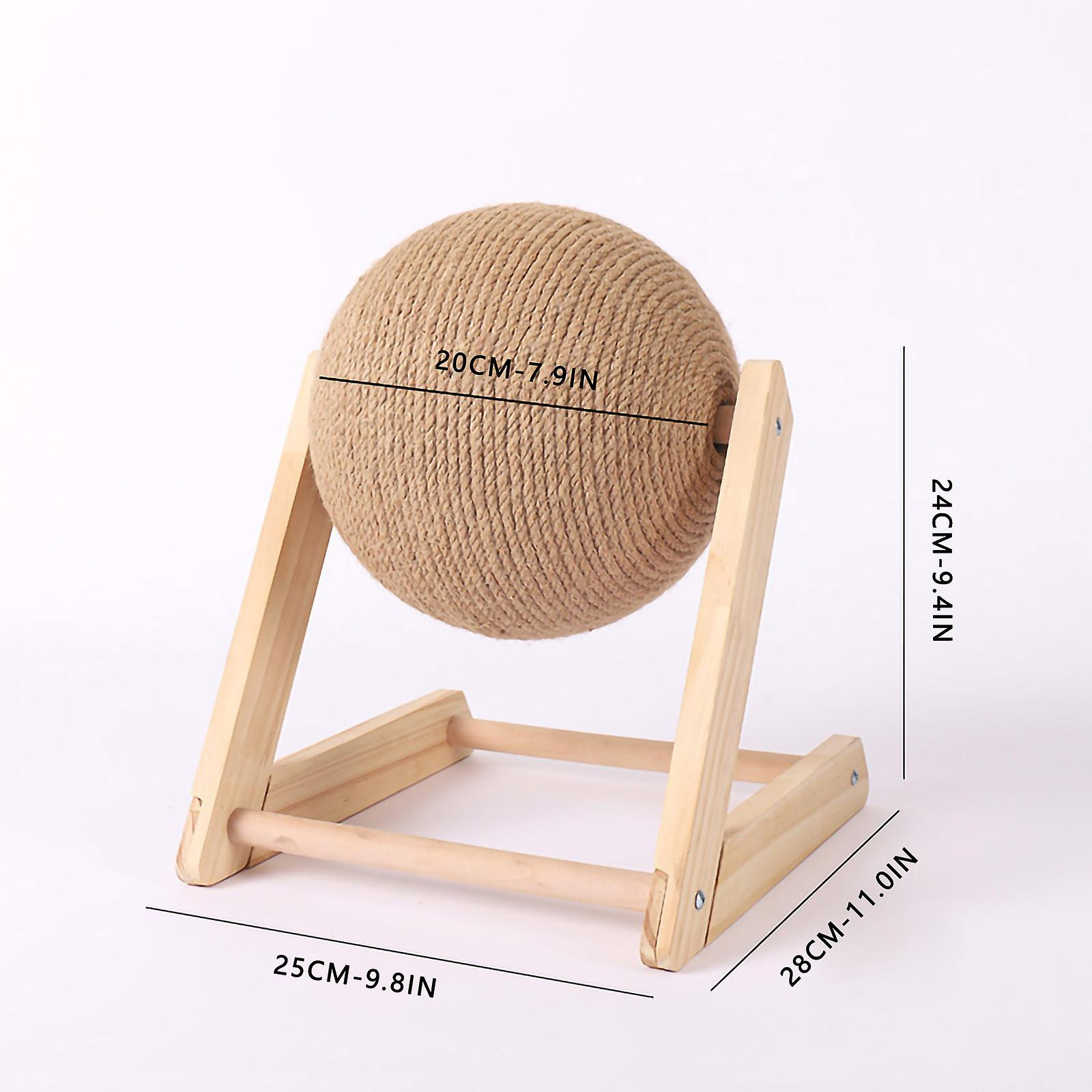 Foto 4 pulgar | Tabla De Rascar Para Gatos, De Madera, Con Cuerda De Sisal, Para La Salud De Los Gatos - Venta Internacional.