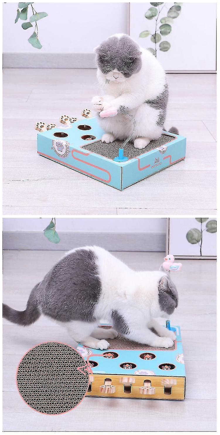 Foto 3 pulgar | Tabla Rascadora Para Gatos Huoguo, 2 En 1, De Cat Toy - Venta Internacional.
