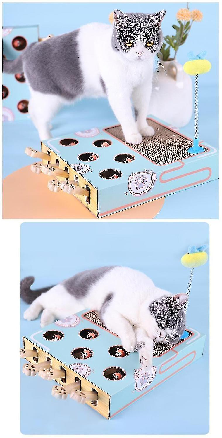 Foto 6 pulgar | Tabla Rascadora Para Gatos Huoguo, 2 En 1, De Cat Toy - Venta Internacional.