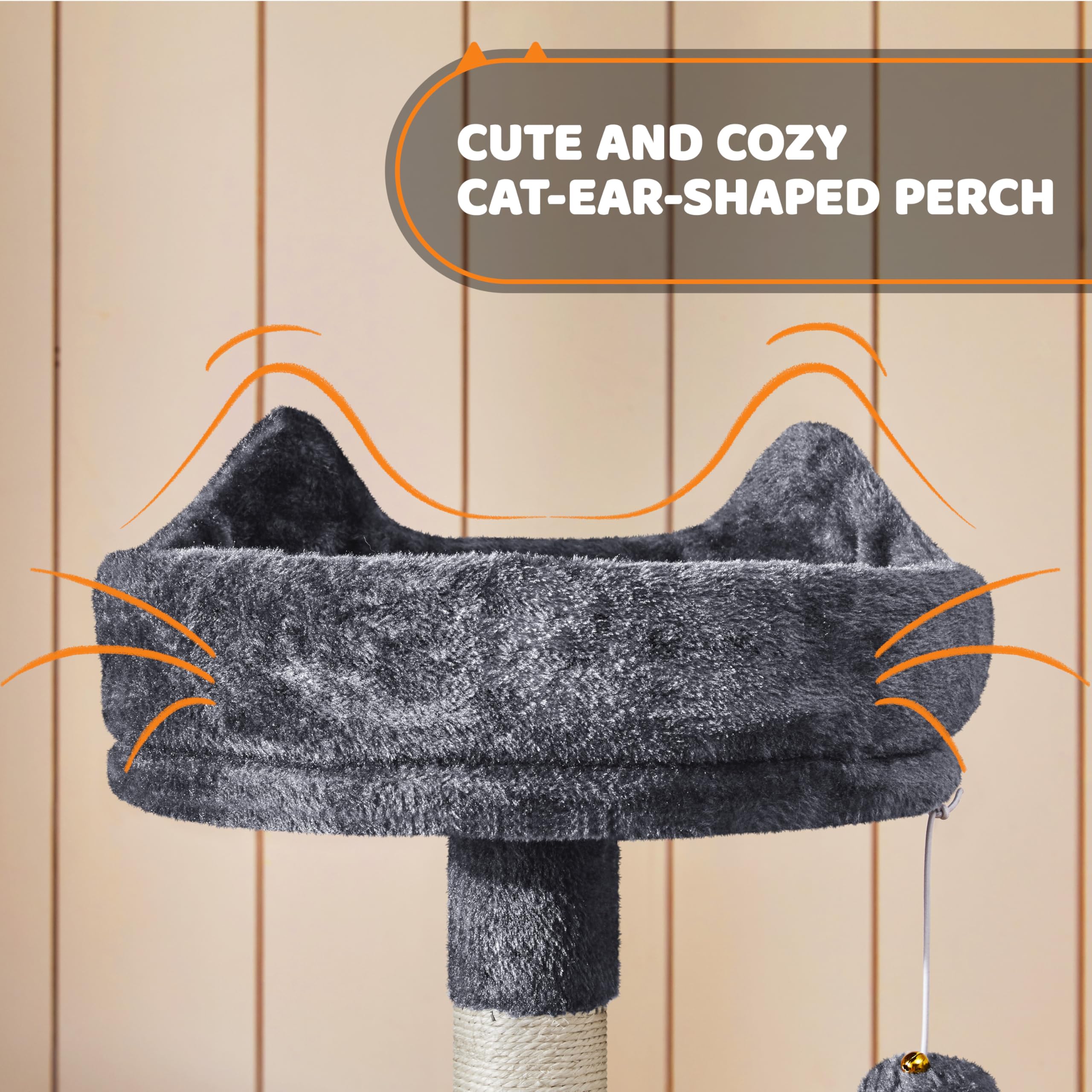 Foto 8 pulgar | Cat Condo Yaheetech, De Varios Niveles, Grande, Con Tabla De Rascar - Venta Internacional.