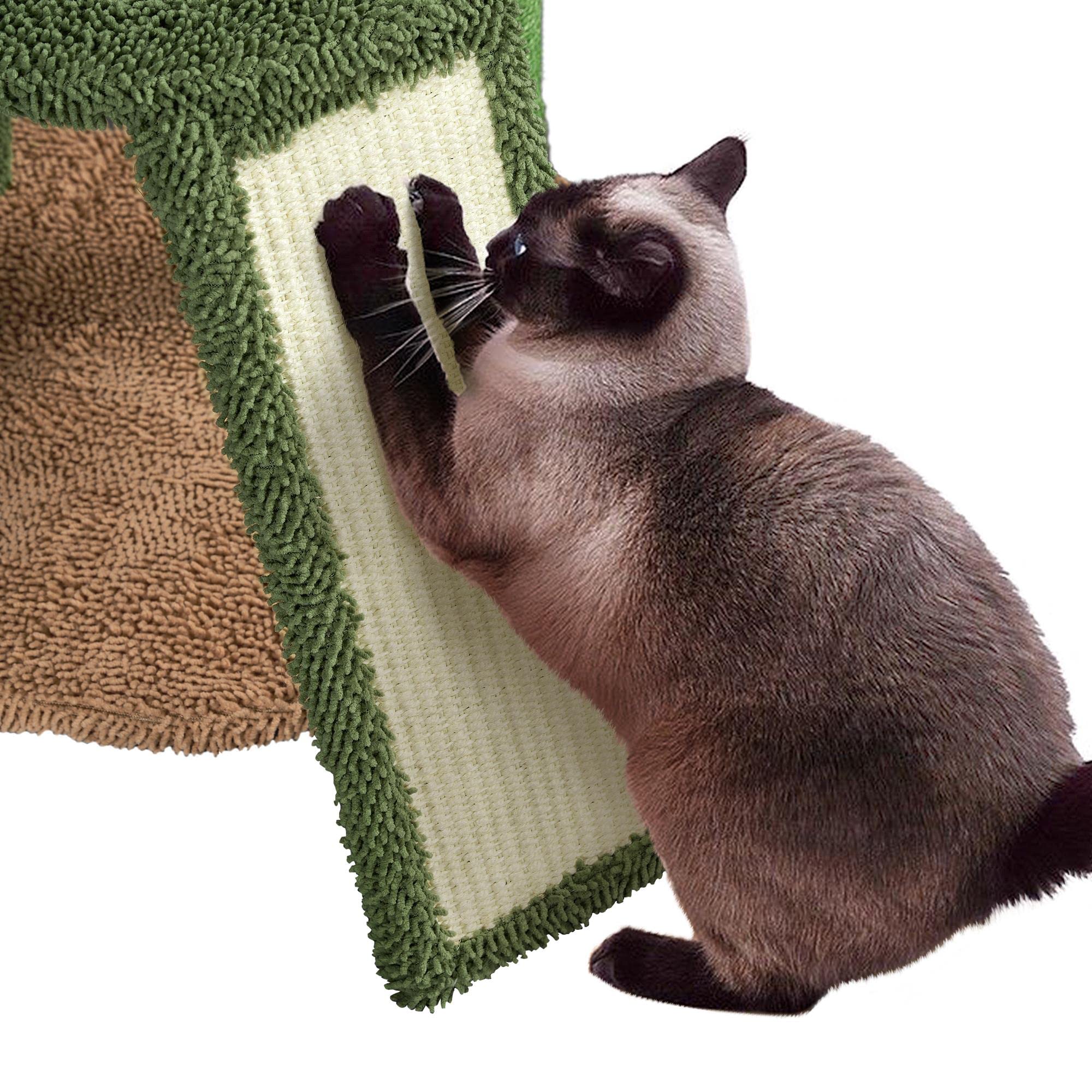 Foto 6 pulgar | Cat Tree Yaheetech Cactus 107 Cm Con Rascador Y Cesta - Venta Internacional.