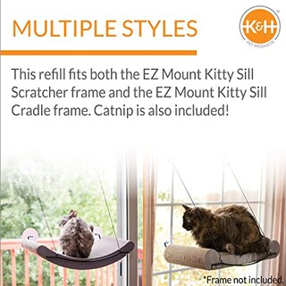 Foto 4 | Cuna Para Alféizar Cat Scratcher K&h Pet Products Ez Mount Kitty - Venta Internacional.