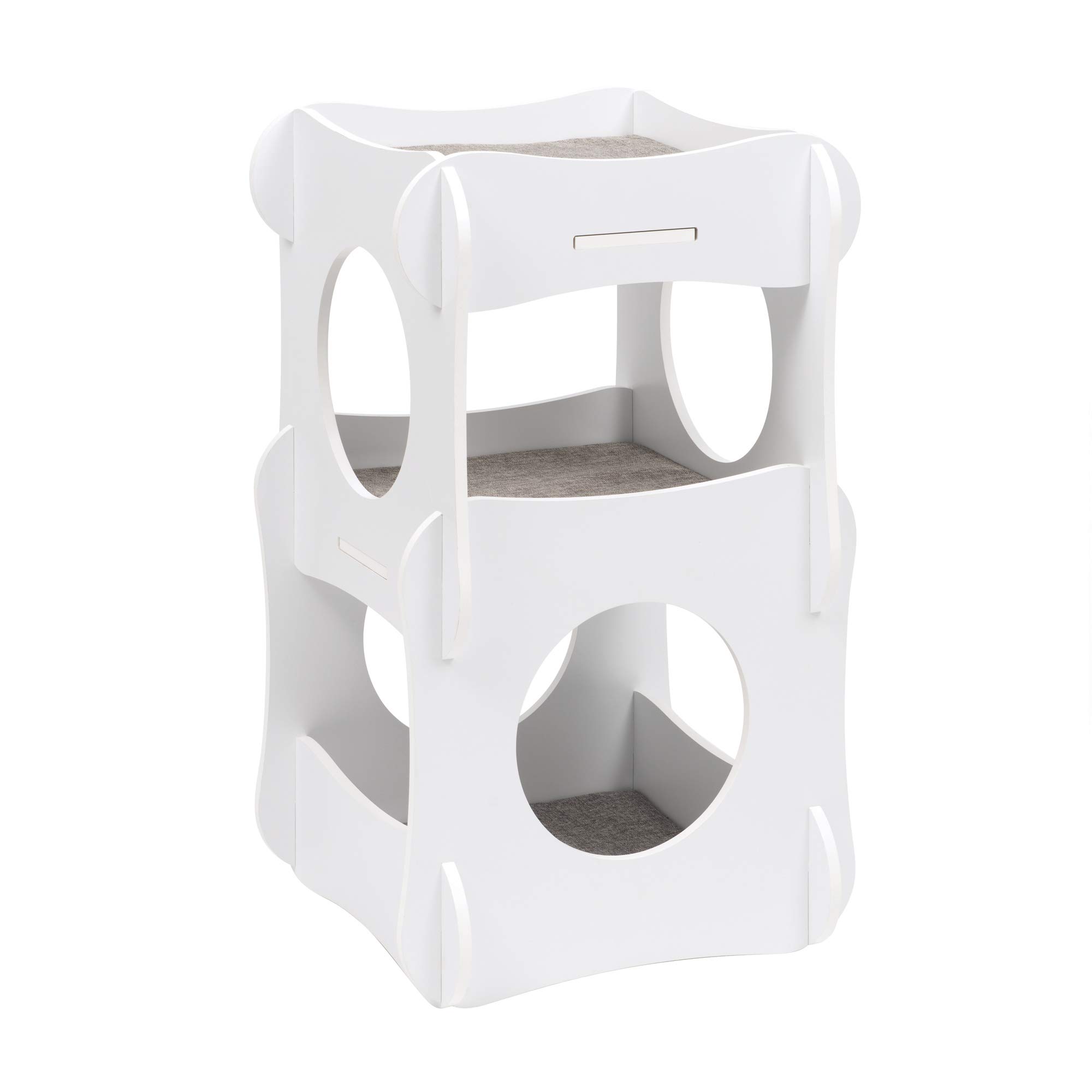 Foto 2 pulgar | Torre De Condominios Cat Tree Catit Vesper 52113, Color Blanco - Venta Internacional.