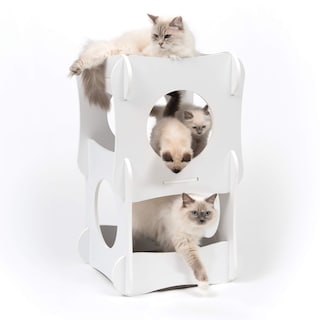 Foto 7 | Torre De Condominios Cat Tree Catit Vesper 52113, Color Blanco - Venta Internacional.