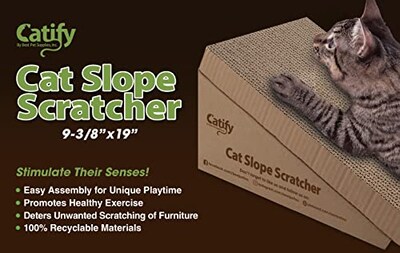 Foto 3 | Almohadillas De Recambio Cat Scratcher Best Pet Supplies, Cartón Corrugado - Venta Internacional.